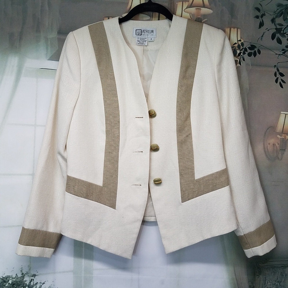 Atrium collection vintage jacket size 6
